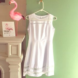Face to Face White Summer Dress
